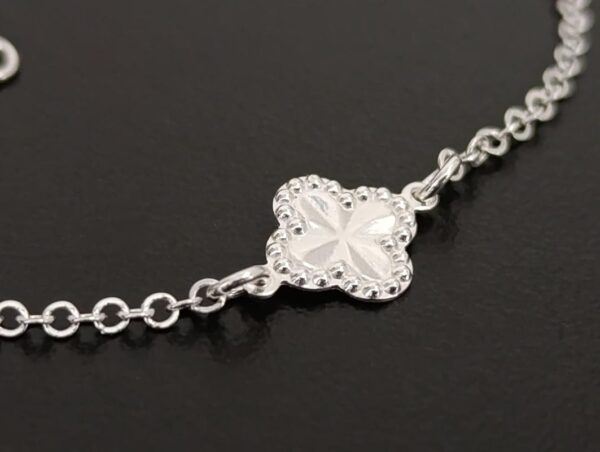 Chocker com Pingente de Flor Prata - Prata 925 - Imagem 2