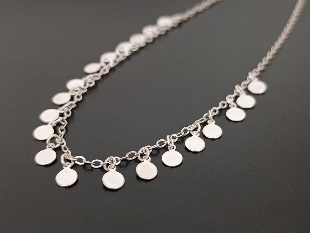 Chocker Plaquinhas - Prata 925