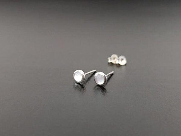 Brinco Pedra da Lua - Prata 925