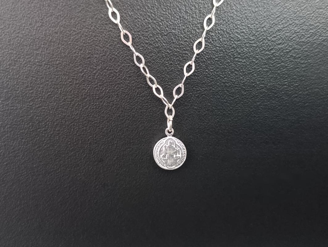 Pulseira com Pingente São Bento - Prata 925 - Imagem 2